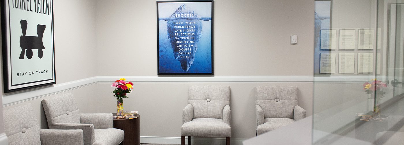 waiting room at cherry hill